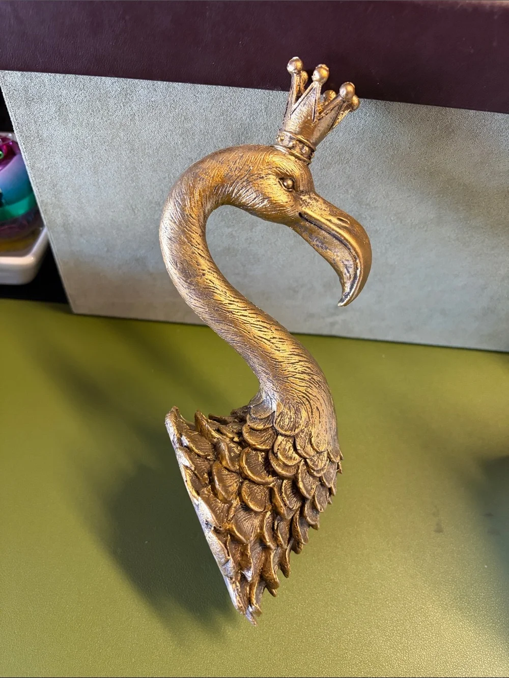 Target Gold Peacock Figurine Decor